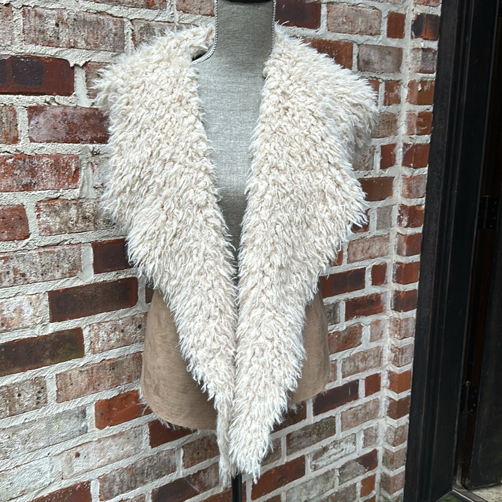 Faux Fur Shearling Vest